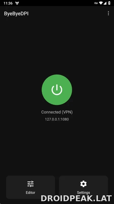 ByeByeDPI скриншот 3